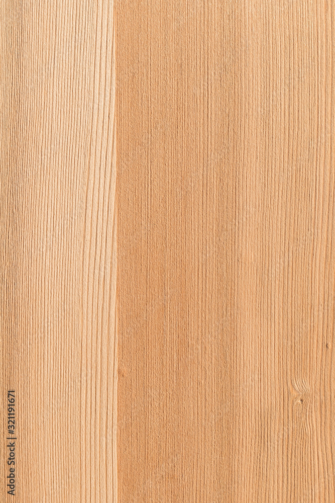 Naklejka premium Closeup surface of a wooden board. Modern abstract trendy wood texture background.