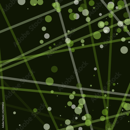 Colorful Lines Random Distribution Computational Generative Art background illustration