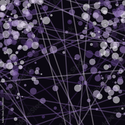 Colorful Lines Random Distribution Computational Generative Art background illustration