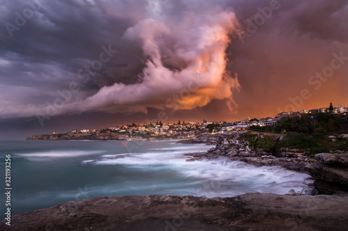 Armageddon, Shelf cloud over Sydney, Sydney Australia