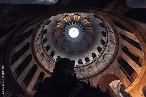 Church of the Holy Sepulcher in Jerusalem  Interior  Israel