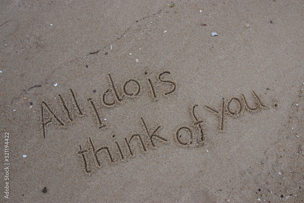 Fototapeta premium Handwriting words