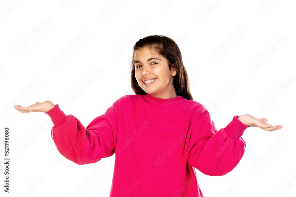 Adorable young girl Adorable young girl
