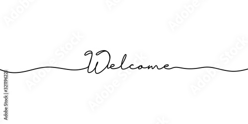 Continuous line drawing of ...