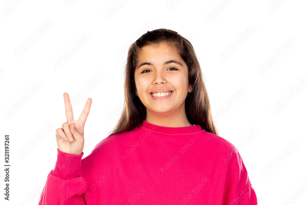Adorable young girl Adorable young girl