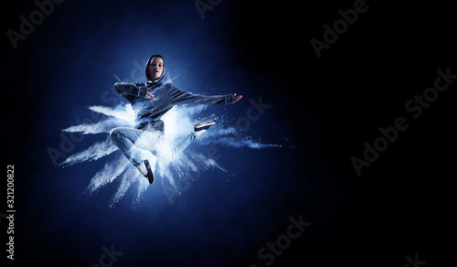 Dance is her passion . Mixe...