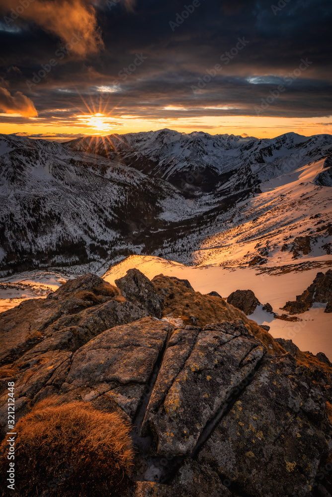 Φωτογραφία Winter in Tatra Moutains in Poland. High Tatras landscape photos.