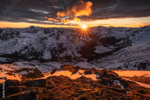 Winter in Tatra Moutains in Poland. High Tatras landscape photos.
