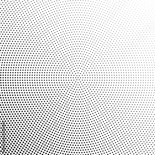 Abstract halftone dotted background. Monochrome pattern with dot and circles. Vector modern futuristic texture for posters, sites, business cards, cover postcards, interior design, labels, stickers.