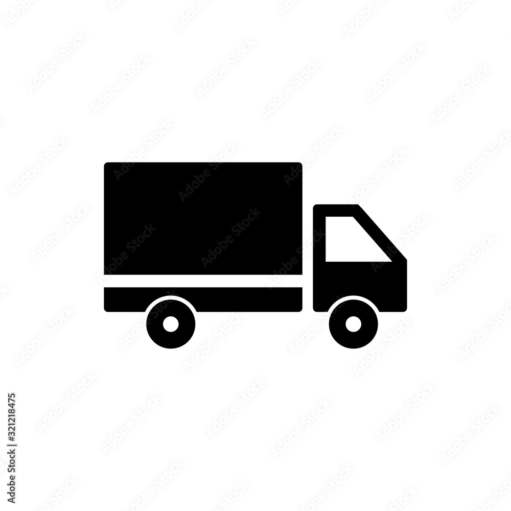 delivery truck icon vector design logo template EPS 10 delivery truck icon vector design logo template EPS 10