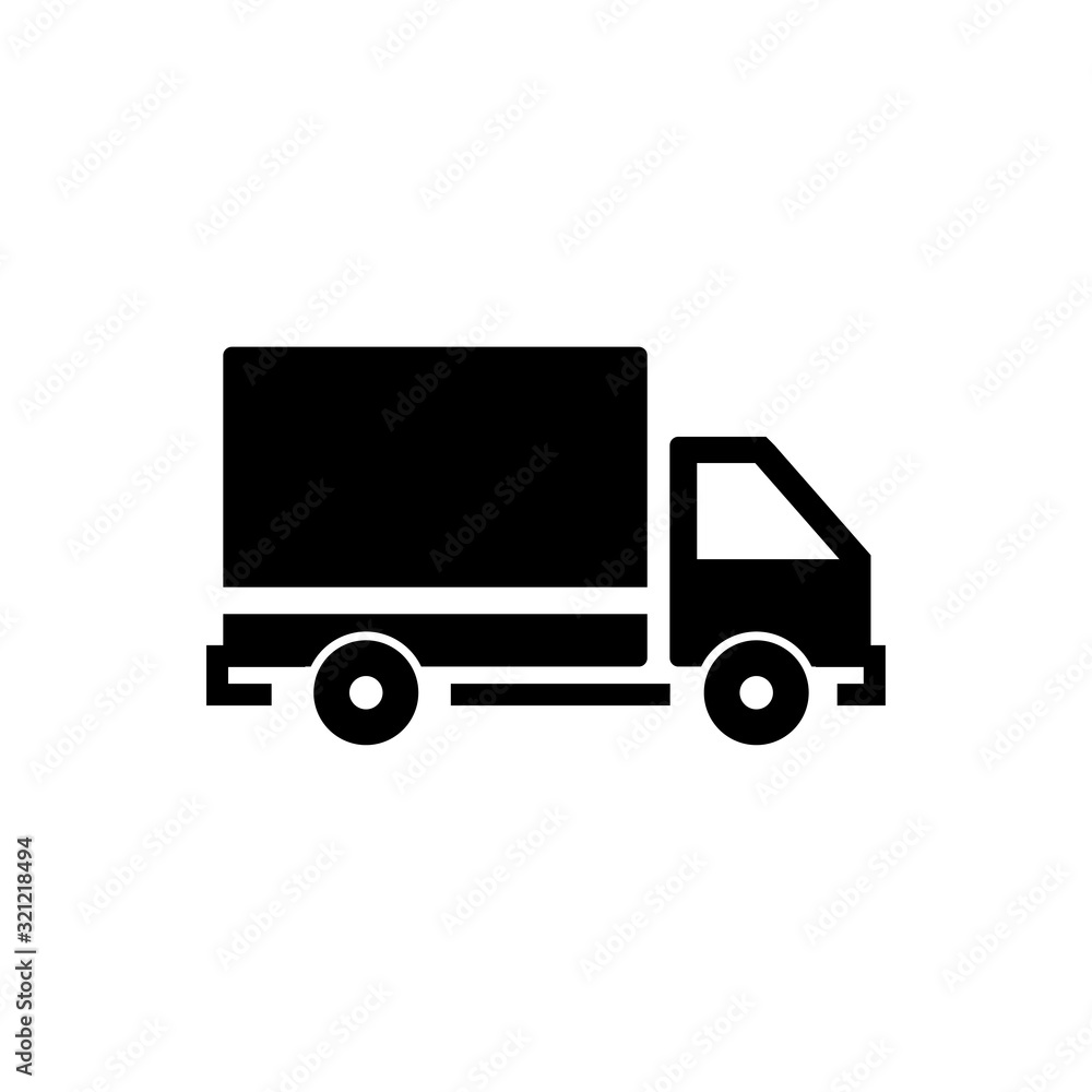 delivery truck icon vector design logo template EPS 10 delivery truck icon vector design logo template EPS 10