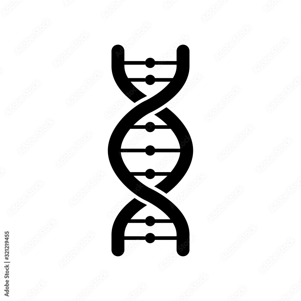 dna icon vector design logo template EPS 10 dna icon vector design logo template EPS 10