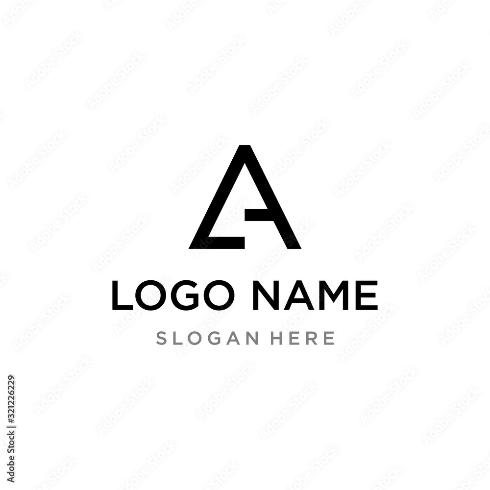 BUSINESS CORPORATE IDENTITY  LETTER A LOGO DESIGN