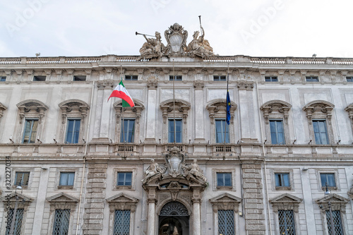 Sticker rome constitutional court Consulta palace