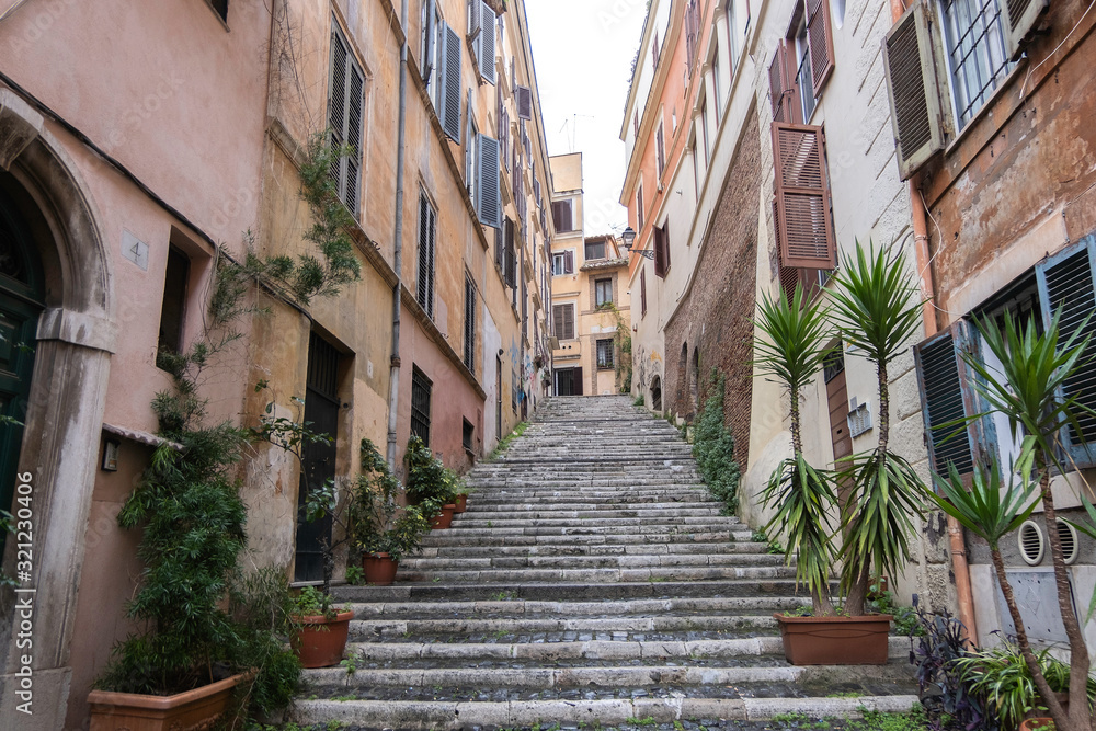 Alley in Prati Rome
