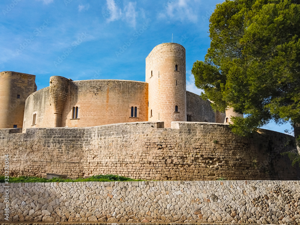 Spain, Balearic Islands, Mallorca, Castell Bellver Spain, Balearic Islands, Mallorca, Castell Bellver