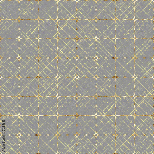 Gold seamless pattern. Stri...