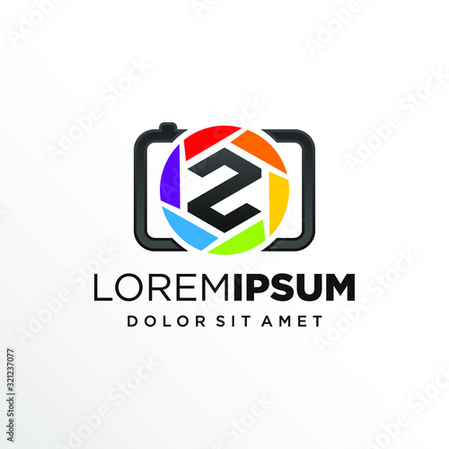 Free Download Initial Letter Z with Photography or Camera Logo Design - GFXLoad