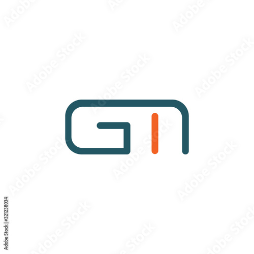 Initial letter gm or mg logo vector templates