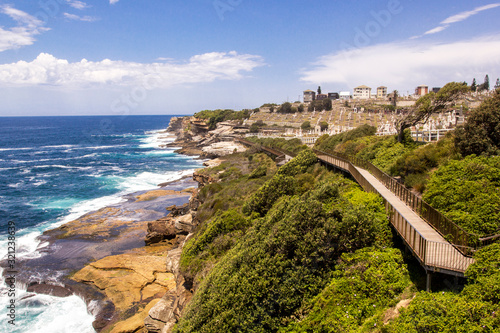 Bondi to Coogee Coastal walk, Sydney, Australia photo