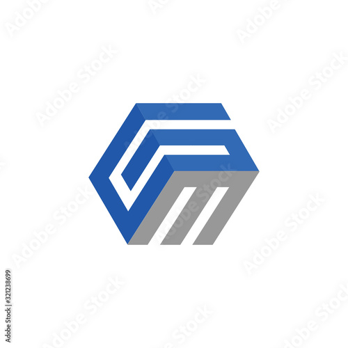 initial letter gm or mg logo vector designs