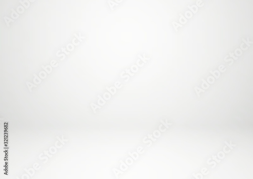 Empty gray studio room vector background. Can be used for for display or montage your products