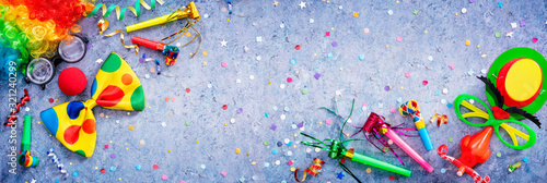 Carnival Or Birthday Background - Colorful Party