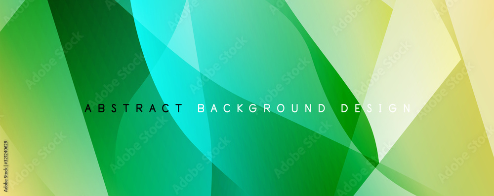 Wave liquid style lines with shadows and light on gradient background Wave liquid style lines with shadows and light on gradient background