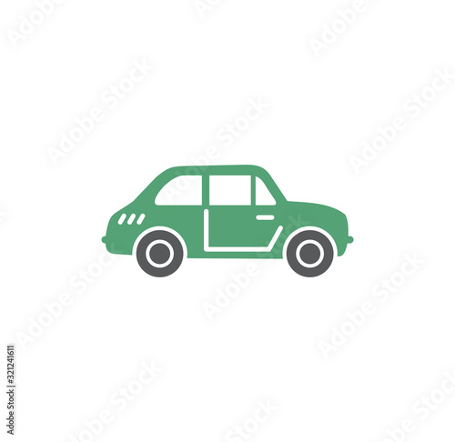 Fototapeta Naklejka Na Ścianę i Meble -  Car related icon on background for graphic and web design. Creative illustration concept symbol for web or mobile app