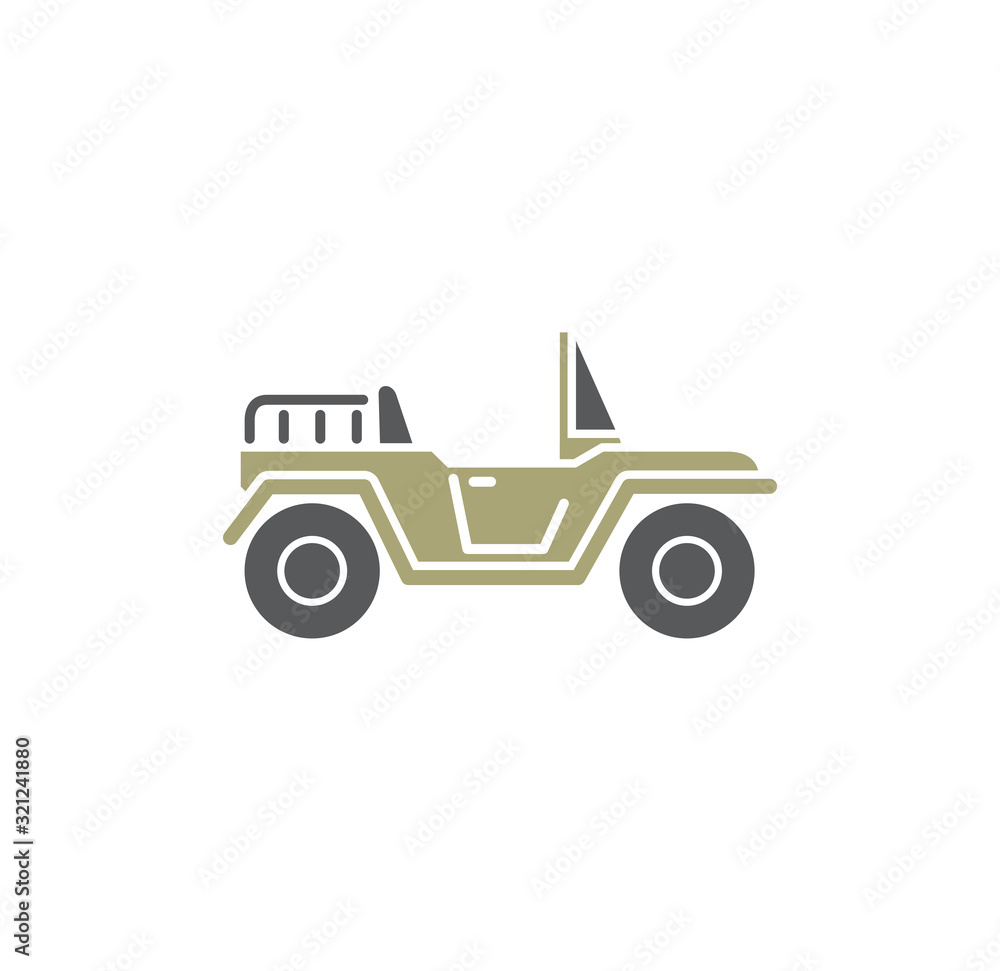 Car related icon on background for graphic and web design. Creative illustration concept symbol for web or mobile app