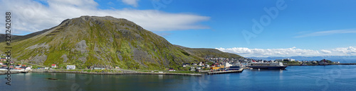 The port of Honningsvag, Honningsvag, Norway