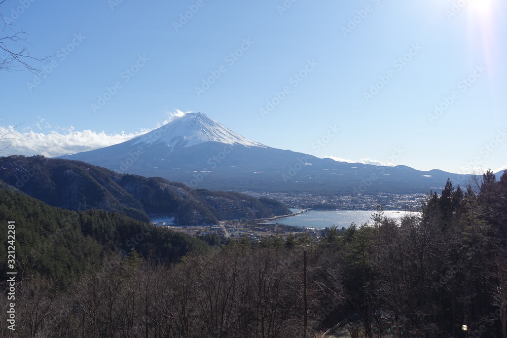 富士五湖の美しい景色