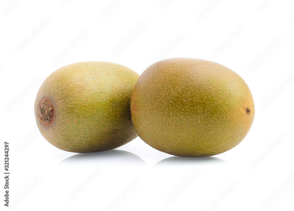 gold kiwi isolated on white background gold kiwi isolated on white background