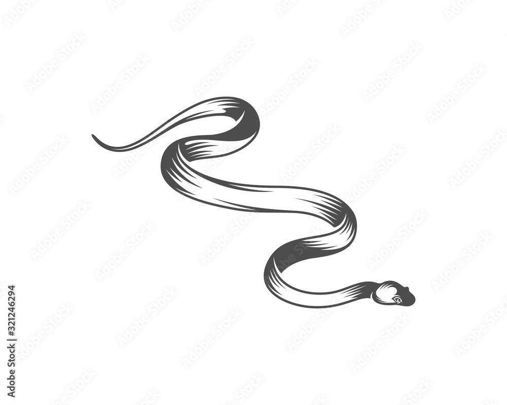 Viper snake logo design vector, Animal graphic, Snake design Template illustration Viper snake logo design vector, Animal graphic, Snake design Template illustration