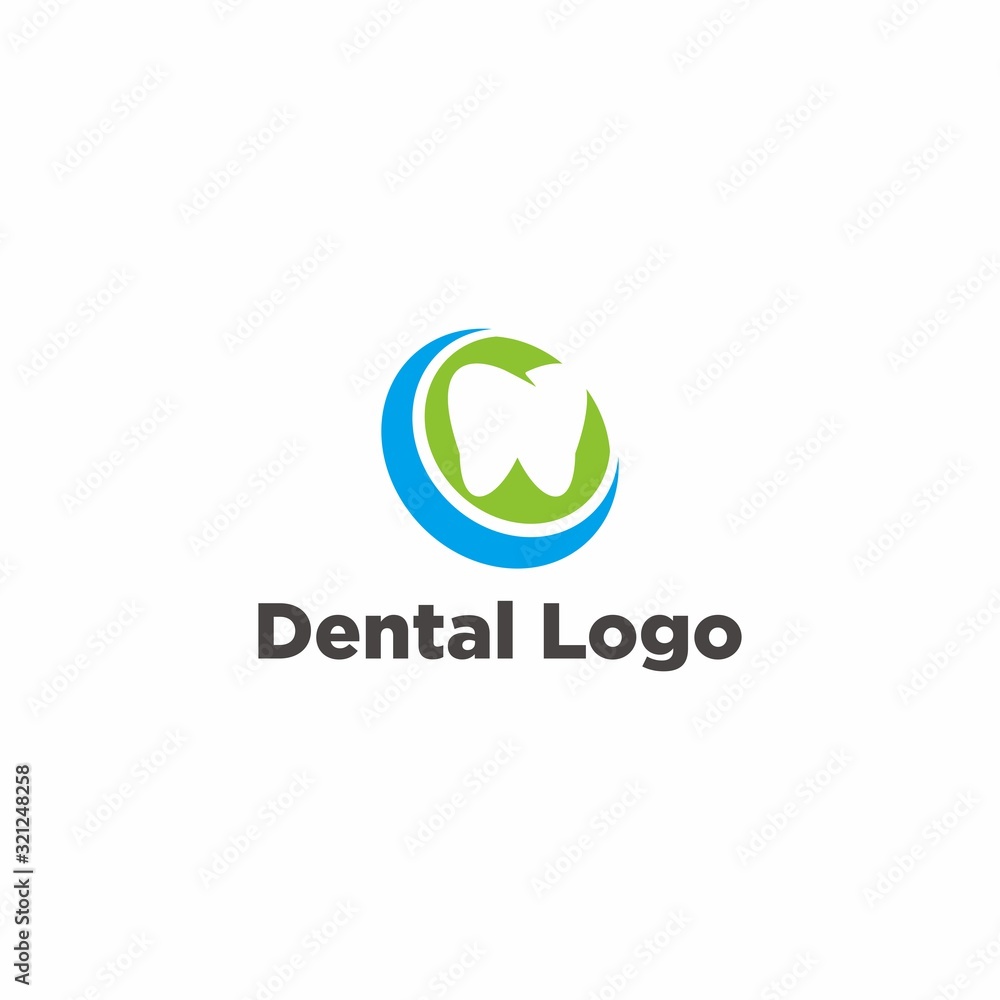 Dental Logo simple tooth element Dental Logo simple tooth element