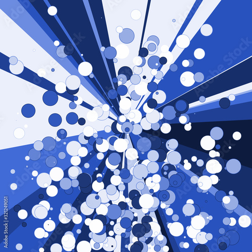 Colorful Lines Random Distribution Computational Generative Art background illustration