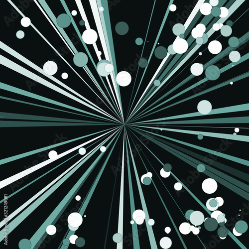 Colorful Lines Random Distribution Computational Generative Art background illustration