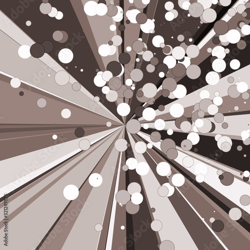 Colorful Lines Random Distribution Computational Generative Art background illustration