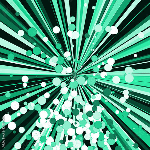 Colorful Lines Random Distribution Computational Generative Art background illustration