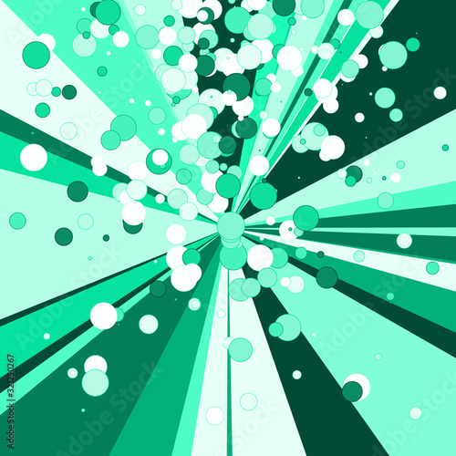 Colorful Lines Random Distribution Computational Generative Art background illustration