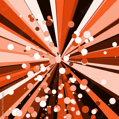 Colorful Lines Random Distribution Computational Generative Art background illustration