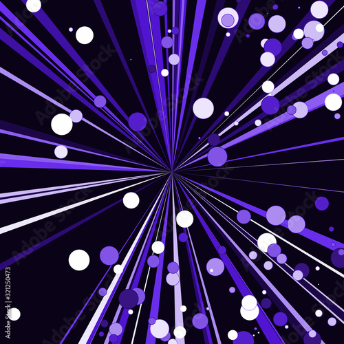Colorful Lines Random Distribution Computational Generative Art background illustration