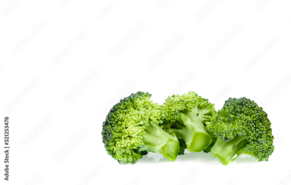 Broccoli isolated on white background Broccoli isolated on white background