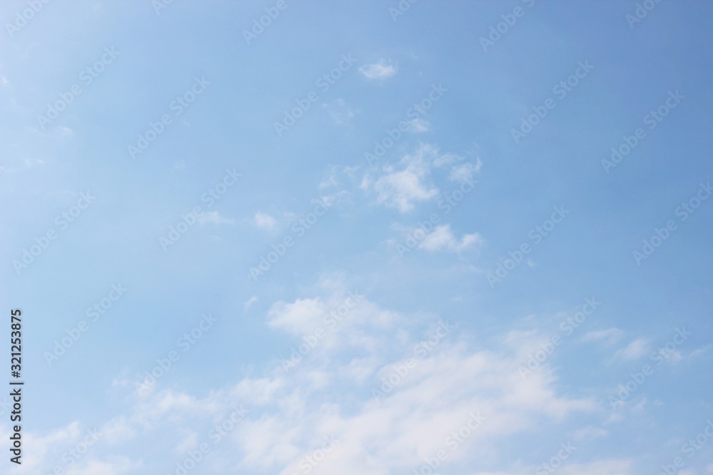 Beautiful blue sky sunny day, summer, clouds Beautiful blue sky sunny day, summer, clouds