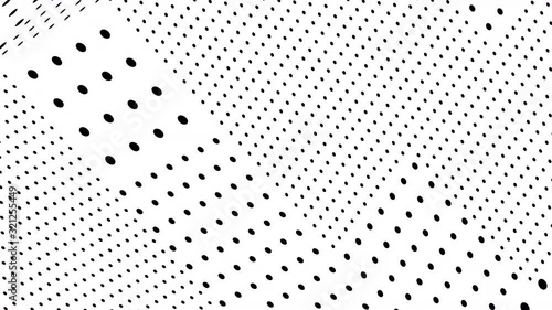 Wallpaper Mural Abstract background, polka dot pattern design, seamless looped 4k animation Torontodigital.ca