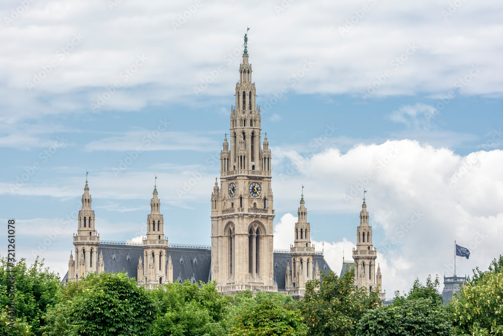 Vienna City Hall, Vienna, Austria Vienna City Hall, Vienna, Austria