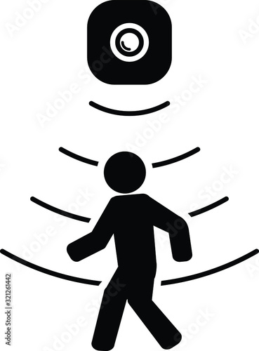 Motion sensor icon