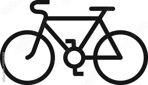 bicycle icon, Vector