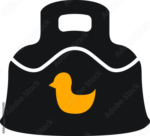 potty icon,vector illustration
