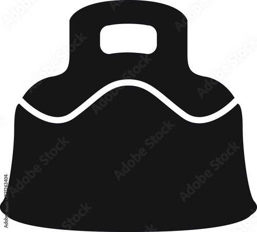 potty icon,vector illustration